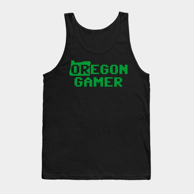 Oregon Gamer Tank Top by TaterSkinz